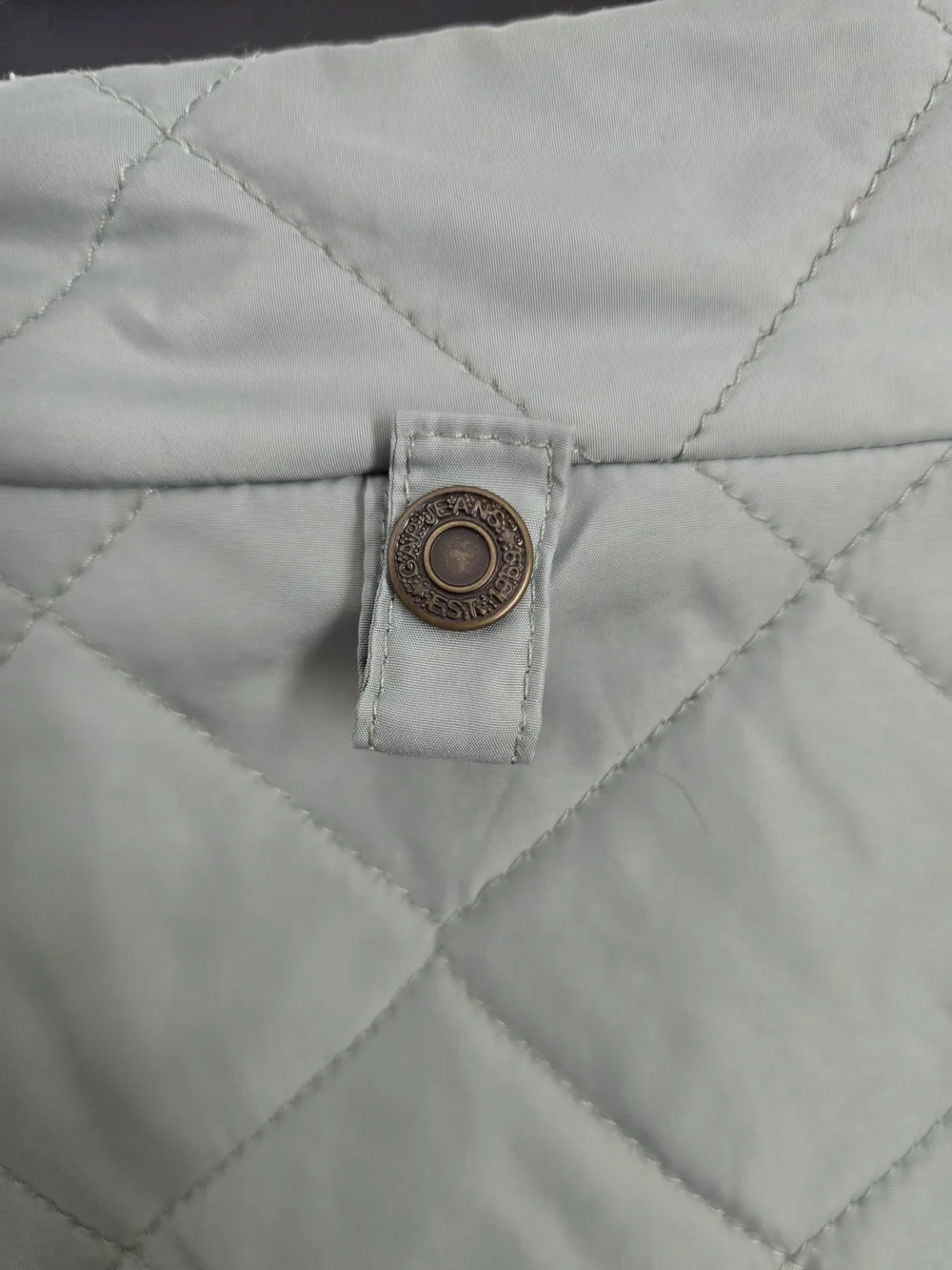 GAP Kids Sage Green Hooded Field Jacket with Faux-Fur Trim